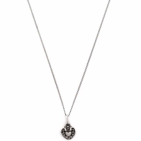Saint Laurent Victorian Heart Necklace - Picture 1 of 2